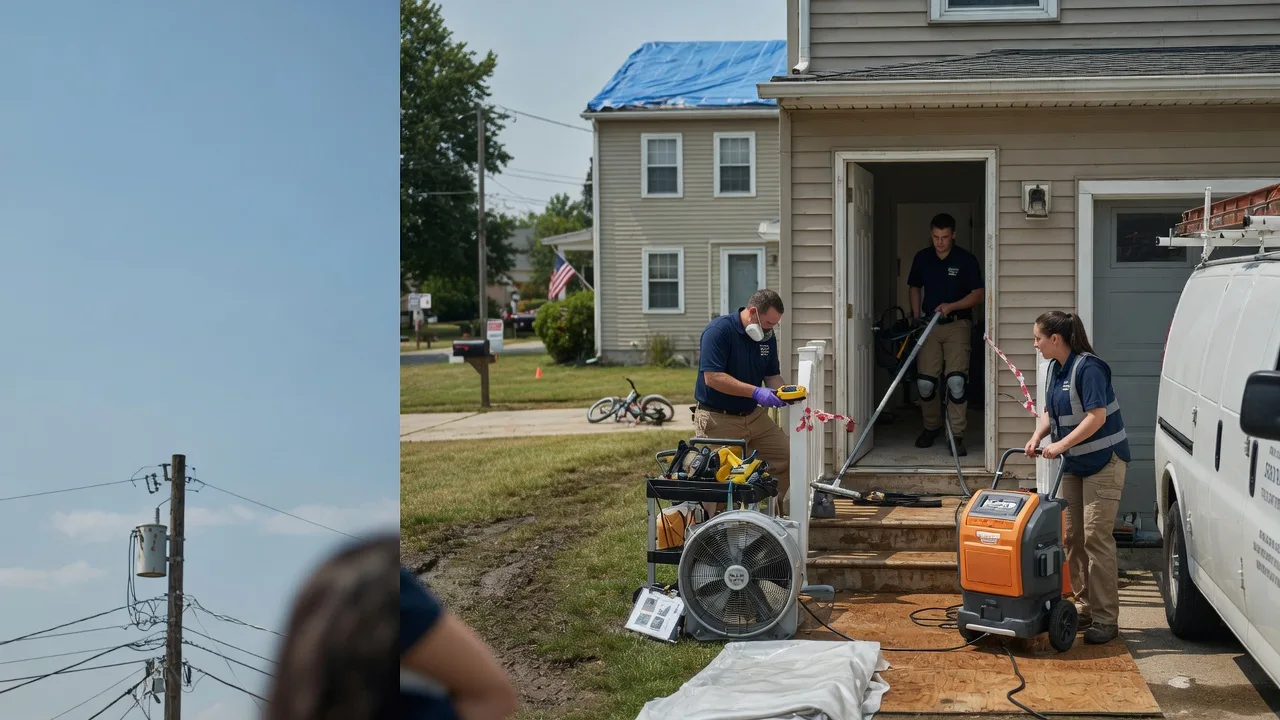 Water Damage Repair in Benton Ridge, OH near me